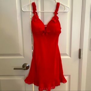 🌹La Vie En Rose One Piece Red Lingerie in XS